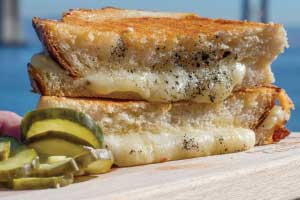 mt tam and truffle grilled cheese