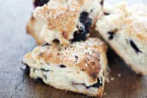 blueberry scones