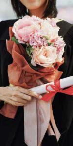 graduation flowers