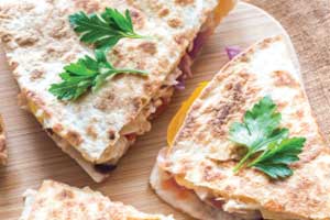 quesadillas